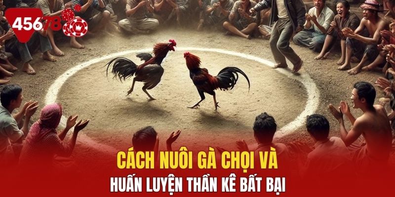 Cách nuôi gà chọi